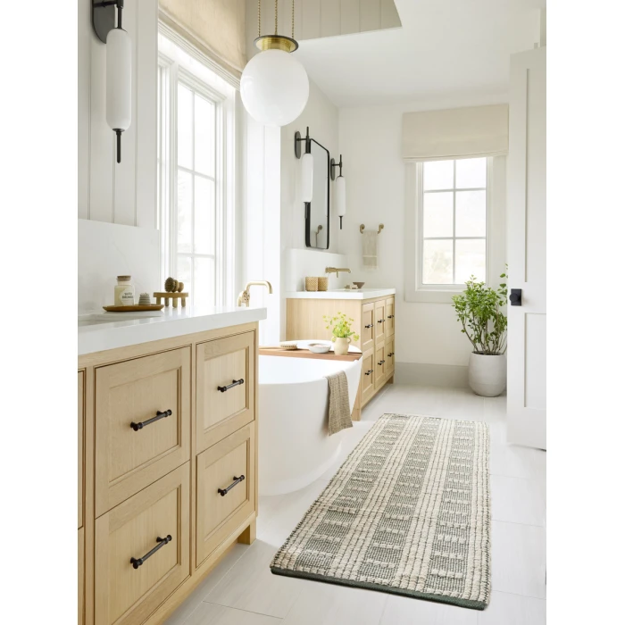 Angela Rose x Loloi Colton Ivory / Sage CON-03 5 ft. X 7 ft. Rectangle Rug