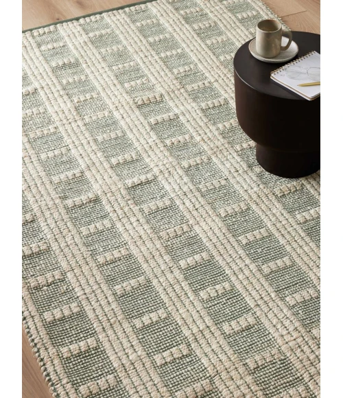 Angela Rose x Loloi Colton Ivory / Sage CON-03 7 ft. 6 in. X 9 ft. 6 in. Rectangle Rug