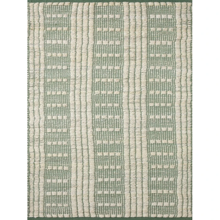Angela Rose x Loloi Colton Ivory / Sage CON-03 5 ft. X 7 ft. Rectangle Rug