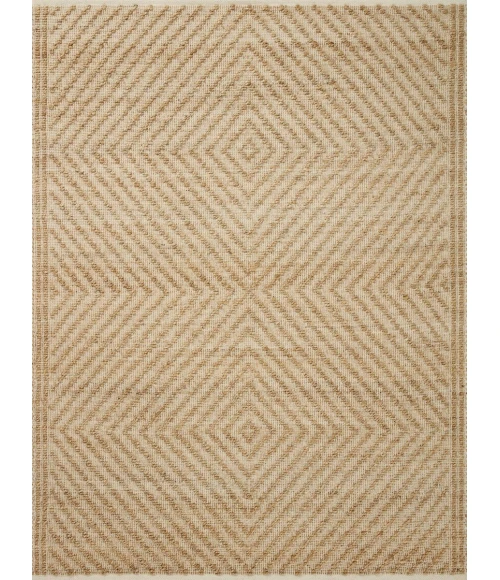 Angela Rose x Loloi Colton Natural / Ivory CON-04 5 ft. X 7 ft. Rectangle Rug