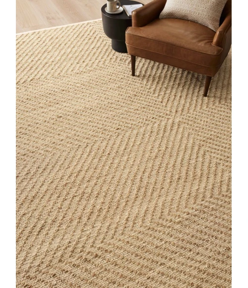 Angela Rose x Loloi Colton Natural / Ivory CON-04 5 ft. X 7 ft. Rectangle Rug