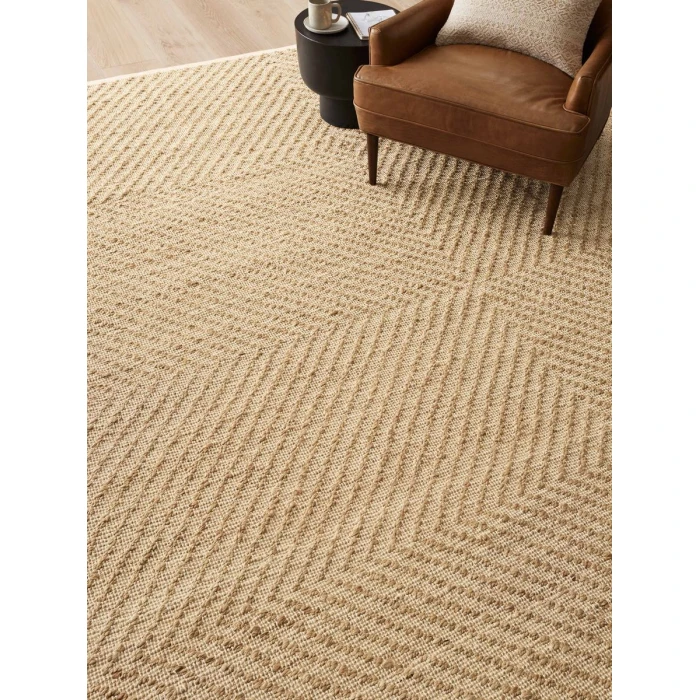 Angela Rose x Loloi Colton Natural / Ivory CON-04 5 ft. X 7 ft. Rectangle Rug