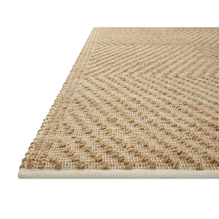 Angela Rose x Loloi Colton Natural / Ivory CON-04 5 ft. X 7 ft. Rectangle Rug