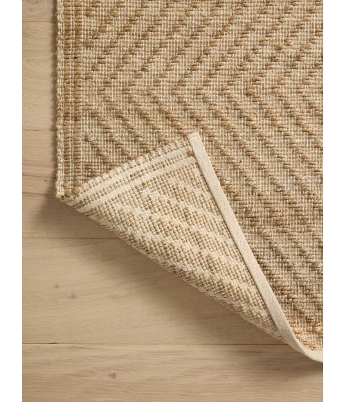 Angela Rose x Loloi Colton Natural / Ivory CON-04 5 ft. X 7 ft. Rectangle Rug