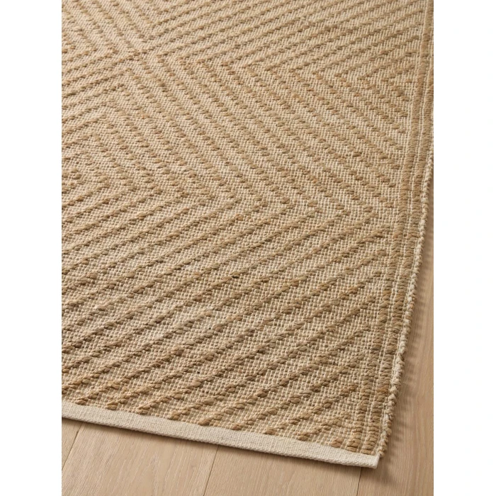 Angela Rose x Loloi Colton Natural / Ivory CON-04 5 ft. X 7 ft. Rectangle Rug