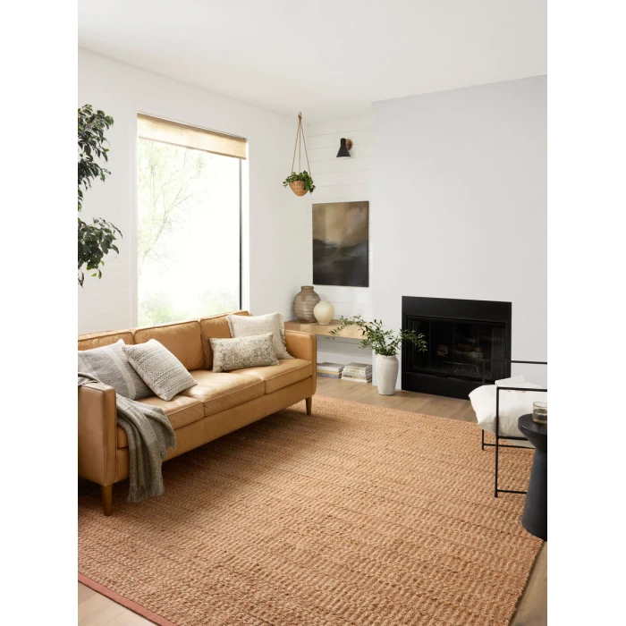 Angela Rose x Loloi Colton Natural / Clay CON-05 2 ft. 6 in. X 8 ft. Rectangle Rug