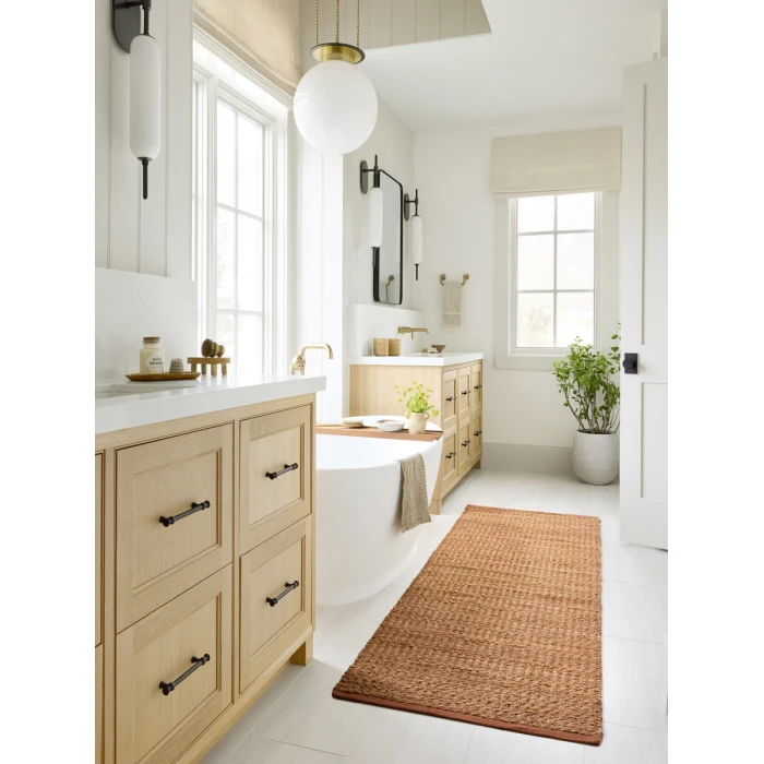 Angela Rose x Loloi Colton Natural / Clay CON-05 2 ft. 6 in. X 8 ft. Rectangle Rug