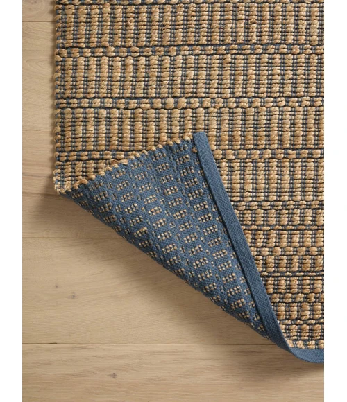 Angela Rose x Loloi Colton Natural / Navy CON-05 7 ft. 6 in. X 9 ft. 6 in. Rectangle Rug