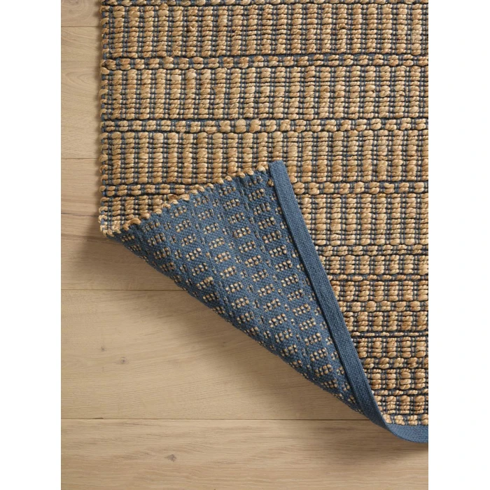 Angela Rose x Loloi Colton Natural / Navy CON-05 4 ft. X 6 ft. Rectangle Rug