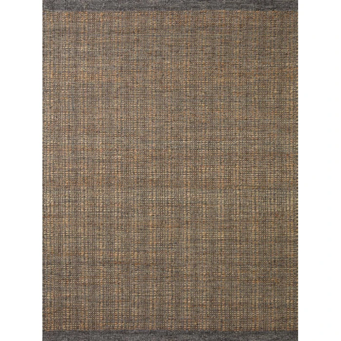Jean Stoffer x Loloi Cornwall Charcoal / Natural CRN-01 8 ft. 6 in. X 11 ft. 6 in. Rectangle Rug