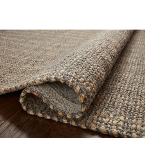 Jean Stoffer x Loloi Cornwall Charcoal / Natural CRN-01 2 ft. 3 in. X 3 ft. 9 in. Rectangle Rug