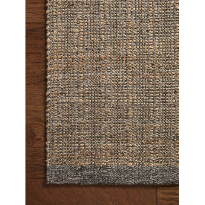 Jean Stoffer x Loloi Cornwall Charcoal / Natural CRN-01 8 ft. 6 in. X 11 ft. 6 in. Rectangle Rug