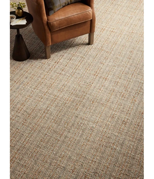 Jean Stoffer x Loloi Cornwall Lt Grey / Natural CRN-01 3 ft. 6 in. X 5 ft. 6 in. Rectangle Rug