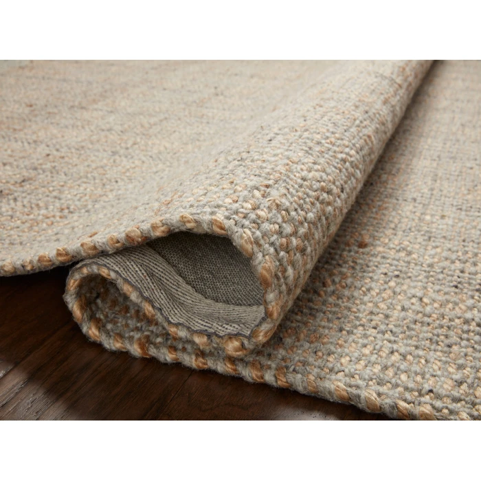 Jean Stoffer x Loloi Cornwall Lt Grey / Natural CRN-01 11 ft. 6 in. X 15 ft. Rectangle Rug