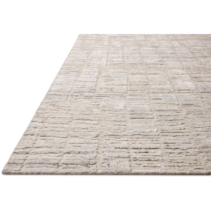 Jean Stoffer x Loloi Daniel Antique Ivory DAN-01 18in. X 18in. Sample Rect. Rug