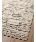 Loloi II Darby Charcoal / Sand 4'-0" x 6'-0" Accent Rug