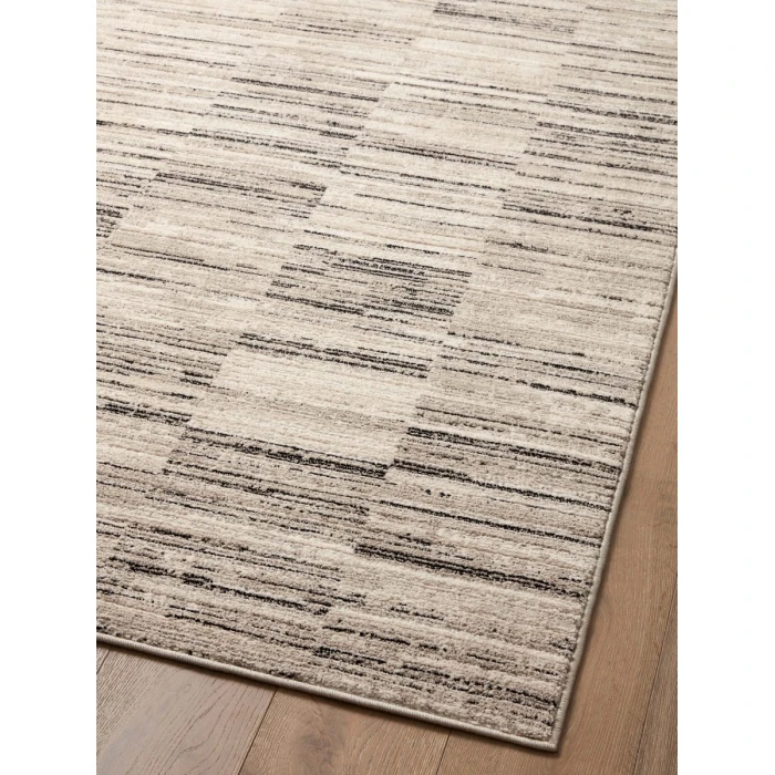 Loloi II Darby Charcoal / Sand 5'-3" x 7'-6" Area Rug