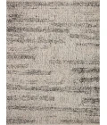 Loloi II Darby Oatmeal / Charcoal 18" x 18"Sample Rug