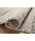 Loloi II Darby Oatmeal / Charcoal 18" x 18"Sample Rug