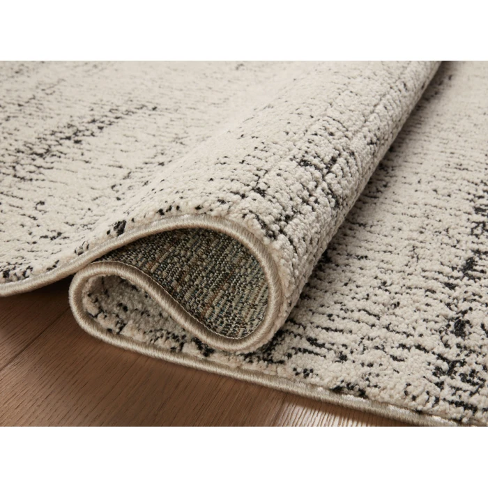 Loloi II Darby Oatmeal / Charcoal 5'-3" x 7'-6" Area Rug