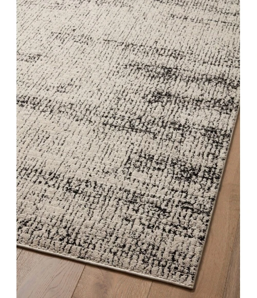 Loloi II Darby Oatmeal / Charcoal 18" x 18"Sample Rug