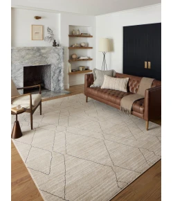 Loloi Darby Sand / Charcoal DAR-03 7 ft. 10 in. X 10 ft. Rectangle Rug