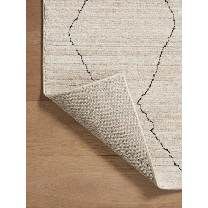 Loloi II Darby Sand / Charcoal 2'-7" x 8'-0" Runner Rug