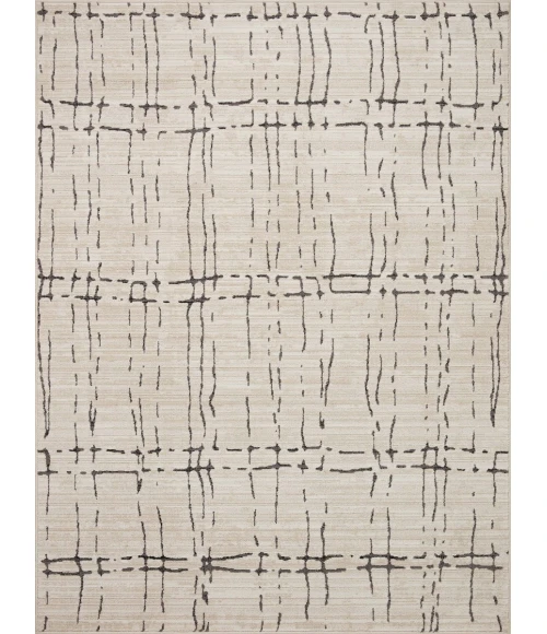 Loloi II Darby Sand / Dk. Grey 18" x 18"Sample Rug