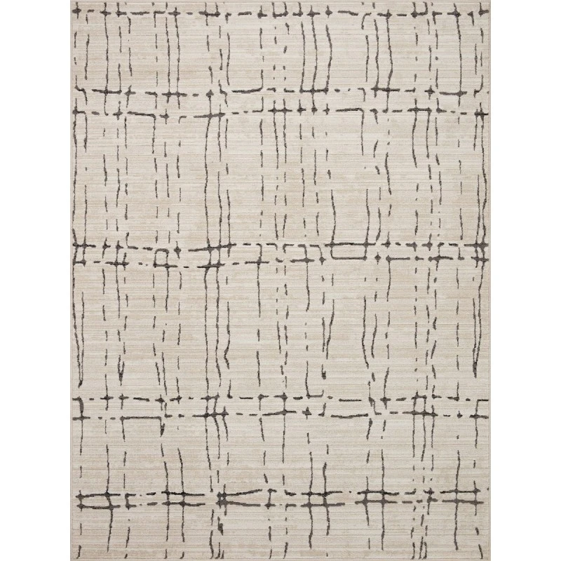 Loloi Darby Sand / Dk. Grey DAR-06 4 ft. X 6 ft. Rectangle Rug