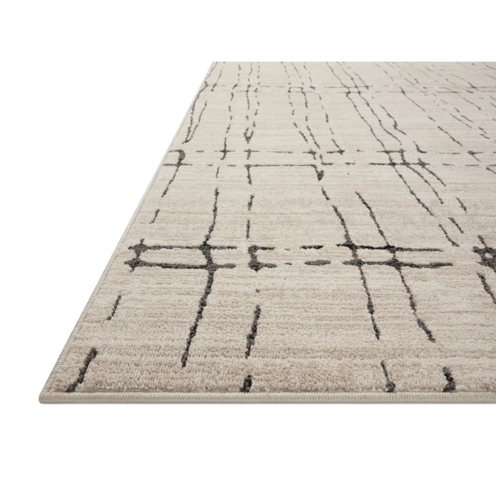 Loloi Darby Sand / Dk. Grey DAR-06 5 ft. 3 in. X 7 ft. 6 in. Rectangle Rug