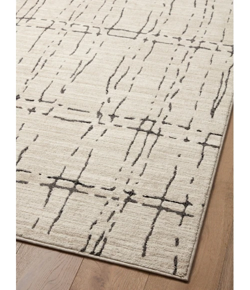 Loloi II Darby Sand / Dk. Grey 18" x 18"Sample Rug