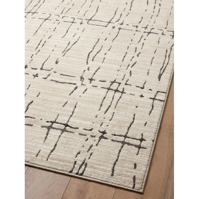 Loloi Darby Sand / Dk. Grey DAR-06 5 ft. 3 in. X 7 ft. 6 in. Rectangle Rug