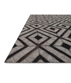 Loloi Dorado DB-02 BEIGE / EXPRESSO Area Rug 5 ft. 0 in. X 7 ft. 6 in. Rectangle