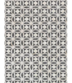 Loloi Dorado DB-06 GRAPHITE / IVORY Area Rug 5 ft. 0 in. X 7 ft. 6 in. Rectangle
