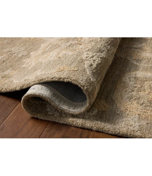 Chris Loves Julia x Loloi Dorothea Oak / Natural DRT-01 11ft.-6in. X 15ft. Rect. Rug