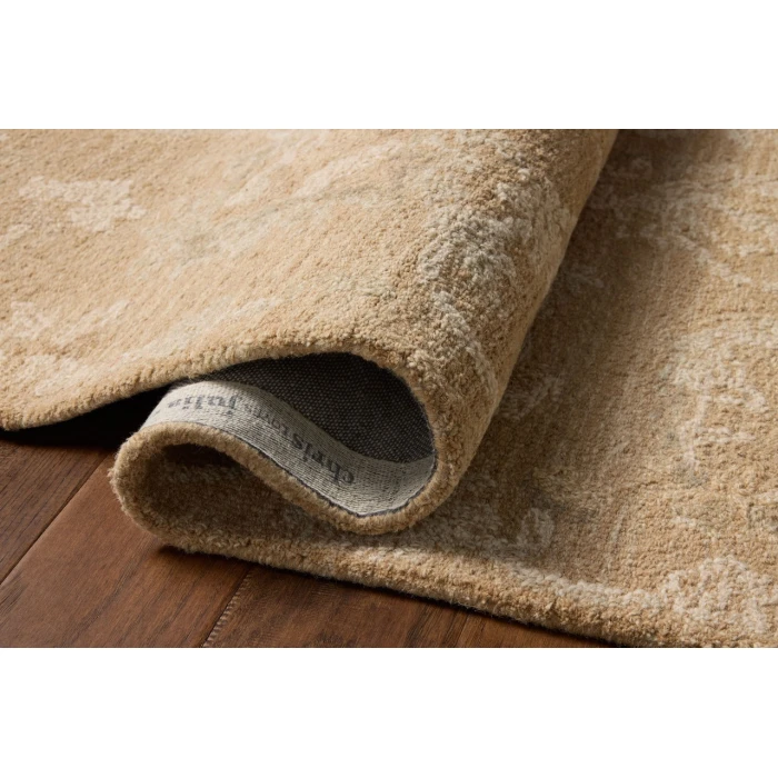 Chris Loves Julia x Loloi Dorothea Sand / Pebble DRT-01 2ft.-6in. X 9ft.-9in. Rect. Rug