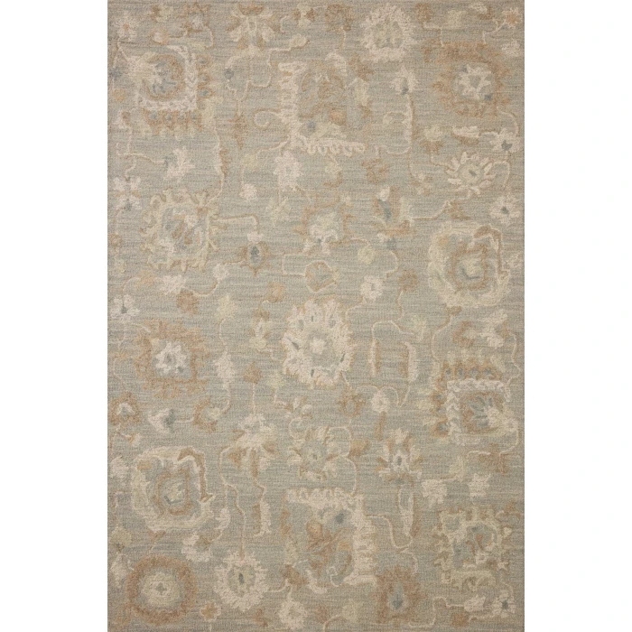 Chris Loves Julia x Loloi Dorothea Stone / Multi DRT-01 2ft.-6in. X 7ft.-6in. Rect. Rug