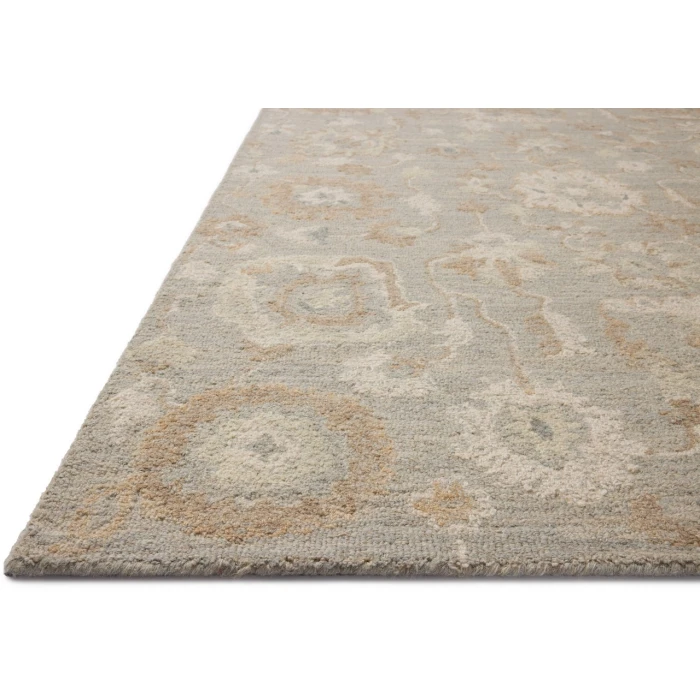 Chris Loves Julia x Loloi Dorothea Stone / Multi DRT-01 2ft.-6in. X 7ft.-6in. Rect. Rug
