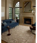 Chris Loves Julia x Loloi Dorothea Khaki / Dove DRT-02 2ft.-3in. X 3ft.-9in. Rect. Rug