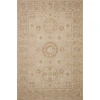 Chris Loves Julia x Loloi Dorothea Dove / Natural DRT-03 11ft.-6in. X 15ft. Rect. Rug