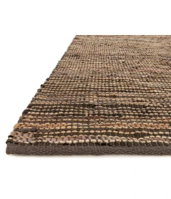 Loloi Edge ED-01 BROWN Area Rug 2 ft. 3 in. X 3 ft. 9 in. Rectangle