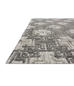 Loloi Ehren EHR-01 black / FOG Area Rug 3 ft. 6 in. X 5 ft. 6 in. Rectangle