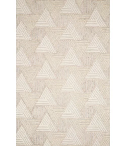 Loloi Ehren EHR-04 OATMEAL / IVORY Area Rug 18 in. X 18 in. Sample
