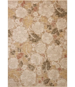 Loloi Eileen Natural / Multi ELE-03 3ft. X 3ft. Round Rug