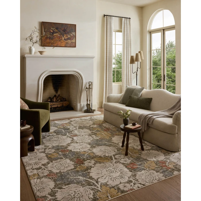 Loloi Eileen Olive / Multi ELE-03 6ft.-3in. X 9ft.-6in. Rect. Rug