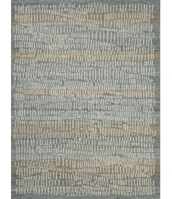 Loloi Elias Ocean / Oatmeal ELA-02 7 ft. 9 in. X 9 ft. 9 in. Rectangle Rug