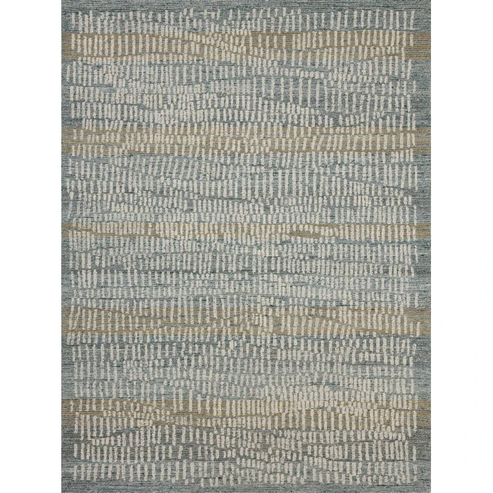 Loloi Elias Ocean / Oatmeal ELA-02 9 ft. 3 in. X 13 ft. Rectangle Rug