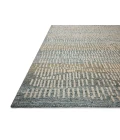 Loloi Elias Ocean / Oatmeal ELA-02 7 ft. 9 in. X 9 ft. 9 in. Rectangle Rug