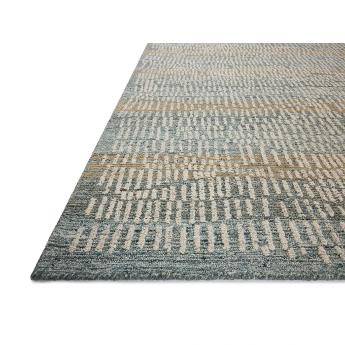 Loloi Elias Ocean / Oatmeal ELA-02 9 ft. 3 in. X 13 ft. Rectangle Rug
