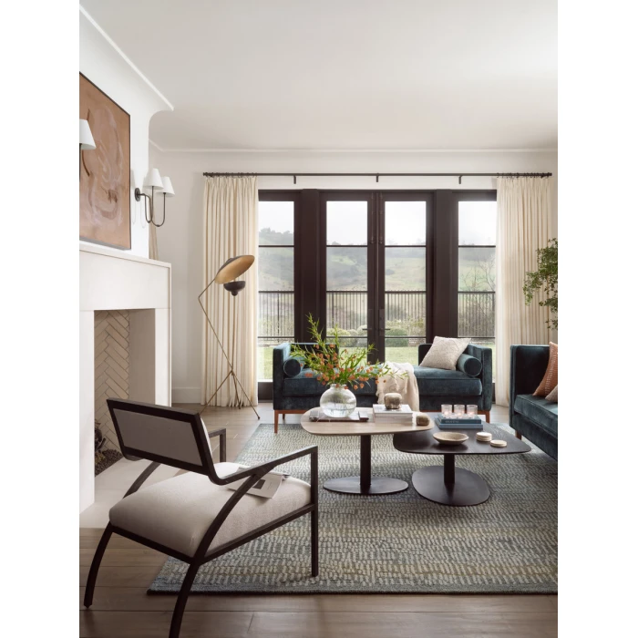 Loloi Elias Ocean / Oatmeal ELA-02 9 ft. 3 in. X 13 ft. Rectangle Rug